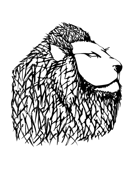 3時間で作る ライオン の切り絵 図案ダウンロード 株式会社アールジャパン 和紙加工品事業